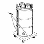 Manual Minuteman X-380 Twin Powered Vac 55Gal w/He